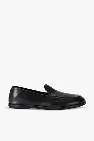 Officine creative Womens Mienne 101 Round-Toe Leather Loafers