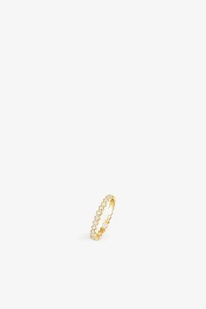 CHAUMET Bee De 18ct Yellow-Gold and 0.43ct Diamond Ring