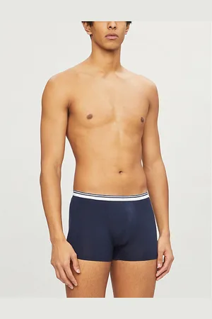 Zimmerli Mens Pure Comfort Classic-Fit Stretch-Cotton Trunks