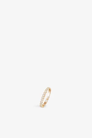 CHAUMET Bee De 18ct Rose-Gold and 0.43ct Diamond Ring