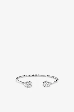 Boucheron Serpent Bohème Diamants Small 18ct -Gold and 0.65ct Round Diamond Bangle