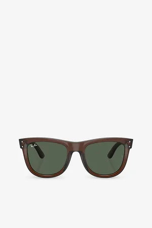Ray-Ban Womens Rbr0502S Wayfarer Reverse Square-Frame Injected Sunglasses