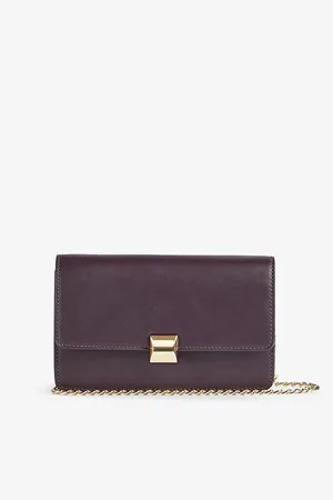LK Bennett Womens Otto Vegan-Leather Shoulder Bag