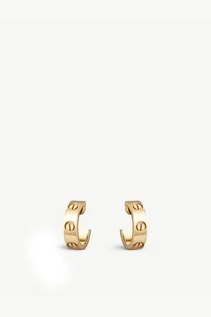 Cartier Love 18ct Yellow-Gold Hoop Earrings