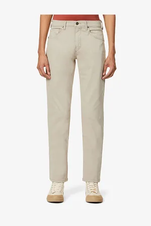 Paige Mens Federal Slim-Fit Straight-Leg Stretch-Cotton Jeans
