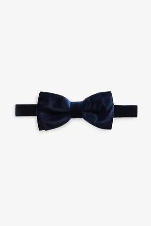 Eton Mens Pre-Tied Velvet Bow Tie