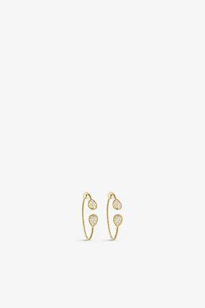 Boucheron Serpent Bohème Diamants 18ct Yellow- and 1.38ct Diamond Earrings