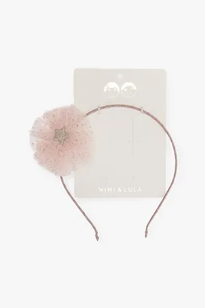 MIMI & LULA Ballerina Tulle-Embellished Fabric Alice Headband