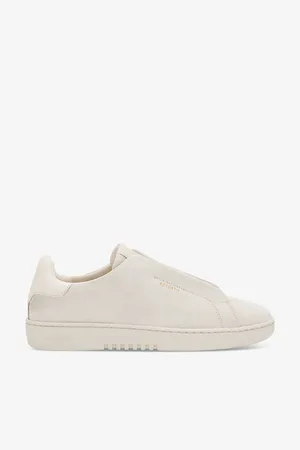 Axel Arigato Mens Dice Laceless Suede Low-Top Trainers