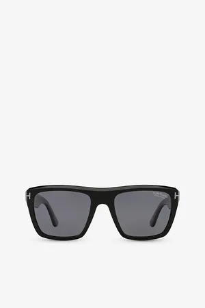 Tom Ford Womens Tr001778 Alberto Square-Frame Acetate Sunglasses