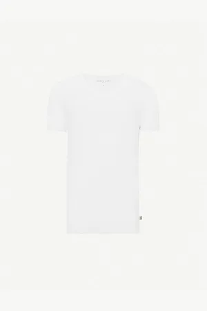 DEREK ROSE Mens V-Neck Modal T-Shirt