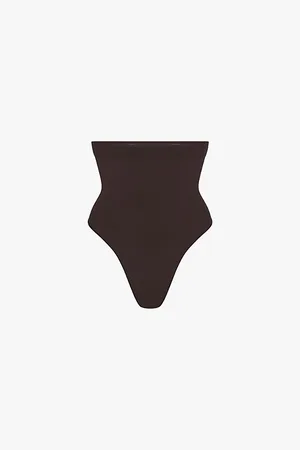SKIMS Womens Seamless Sculpt High-Rise Stretch-Woven Thong