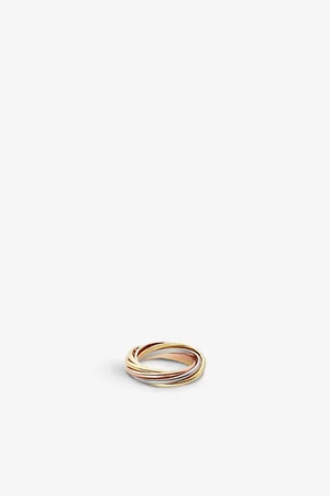 Cartier Trinity 18ct White-Gold, Rose-Gold and Yellow-Gold Ring