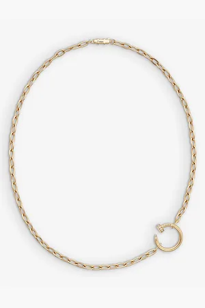 Cartier Juste Un Clou 18ct Yellow-Gold and 0.13ct Diamond Necklace