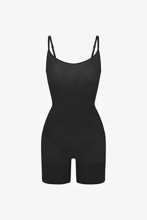 SKIMS Womens Everyday Sculpt Ruched Stretch-Woven Body