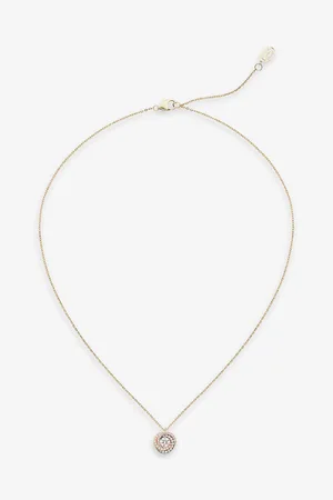 Cartier Trinity De 18ct White, Rose, Yellow- and 0.029ct Brilliant-Cut Diamond Pendant Necklace