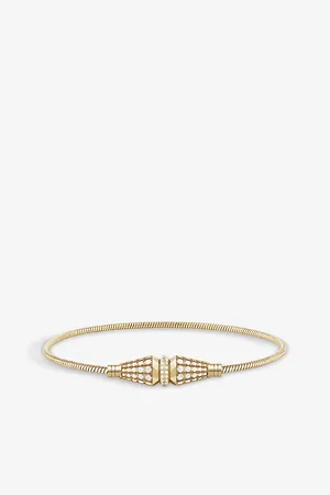 Boucheron Jack De Single 18ct Yellow- and 1.76ct Round Diamond Bracelet