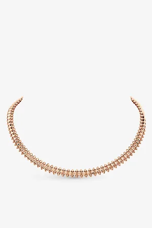 Cartier Clash De Supple Medium 18ct Rose-Gold Necklace