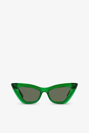 Bottega Veneta Womens Bv1101S Cat-Eye Acetate Sunglasses