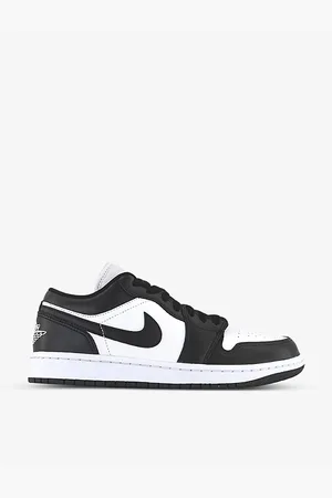 Nike Womens Air Jordan 1 Low Chunky Sole Leather Low-Top Trainers