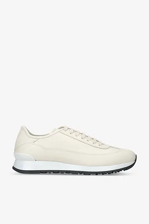 JOHN LOBB Mens Foundry II Leather Low-Top Trainers