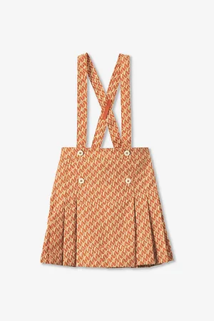 Caramel Hedera Cotton-Poplin Skirt 3-12 Years