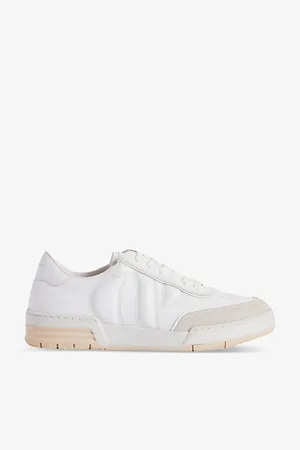 Claudie Pierlot Womens Arcade Leather Low-Top Trainers