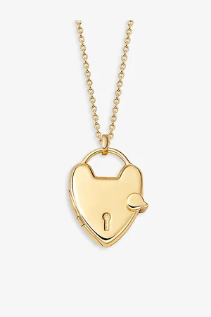 ASTLEY CLARKE Womens Heart-Locket 18ct Yellow Gold-Plated Vermeil Silver Necklace