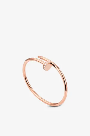 Cartier Juste Un Clou 18ct Rose-Gold and 0.58ct Brilliant-Cut Diamond Bracelet