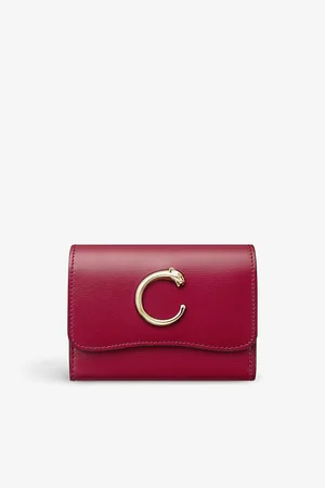 Cartier Womens Panthère De Mini Leather Wallet