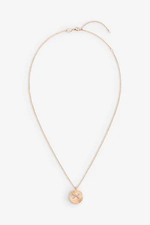 CHAUMET Jeux De Liens Harmony Medium 18ct Rose-Gold and 0.25ct Diamond Pendant Necklace