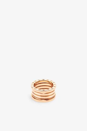Bvlgari B.Zero1 Four-Band 18ct Rose-Gold Ring