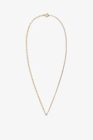 YVONNE LÉON Collier 18ct Yellow-Gold and Diamond Necklace