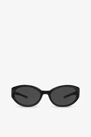 Gentle Monster Womens Young 01 Oval-Frame Acetate Sunglasses