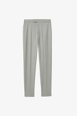 Reiss Mens Found Drawstring-Waist Slim-Leg Stretch-Woven Trousers