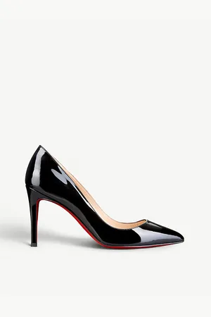 Christian Louboutin Womens Pigalle 85 Patent-Leather Courts