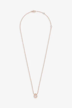 Boucheron Serpent Bohème 18ct Rose-Gold and 0.14ct Diamond Pendant Necklace