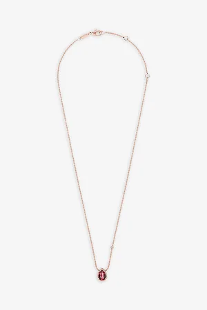 Boucheron Serpent Bohème 18ct Rose-Gold, Rhodolite and Diamond Necklace