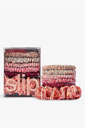 Slip Flora Silk Scrunchie Set