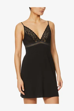 Wacoal Womens Raffine Stretch-Jersey Chemise