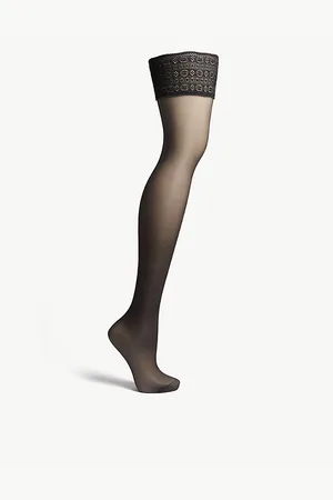 Falke Womens Seidenglatt 15 Denier Stay-Ups