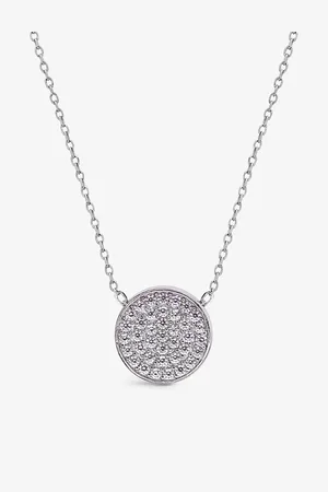 CARAT* London Womens Gala Two-Way Sterling and Cubic Zirconia Necklace