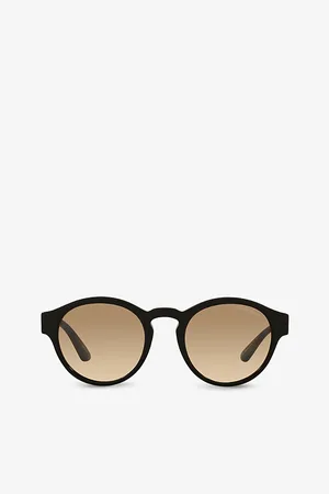 Giorgio Armani Mens Ar8146 Panthos-Frame Bio-Acetate and Crystal Sunglasses