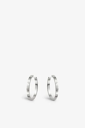 Cartier Love 18ct White-Gold Earrings