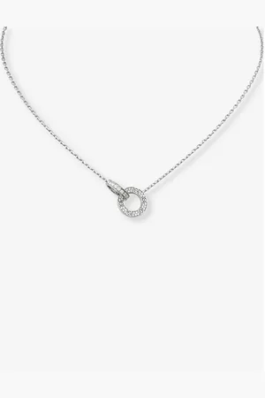 Cartier Love 18ct White-Gold and 0.30ct Diamond Necklace
