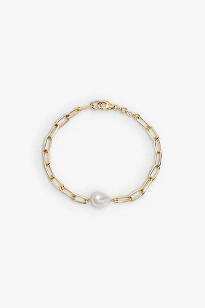 ASTLEY CLARKE Womens Celestial Pearl and 18ct Gold Plated 925 Sterling Silver Bracelet