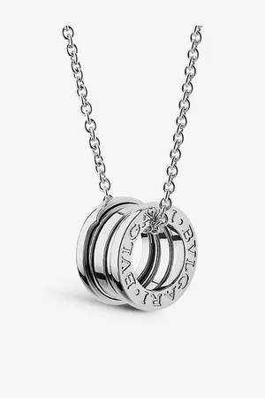 Bvlgari B.Zero1 18ct White-Gold Pendant Necklace