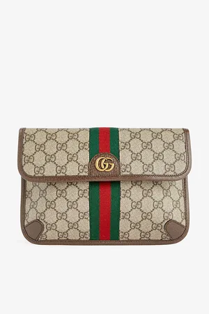 Gucci Mens Ophidia Gg Supreme Canvas Belt Bag