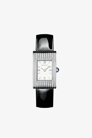Boucheron Wa030501 Reflet Small Stainless-Steel and Sapphire Cabochon Watch