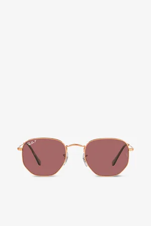 Ray-Ban Rb3548N Hexagonal Steel Sunglasses
